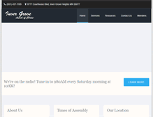 Tablet Screenshot of invergrovechurch.com
